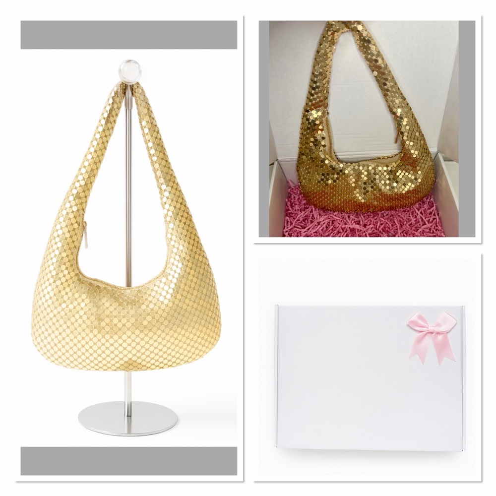 Gold Sequin Women's Bag
